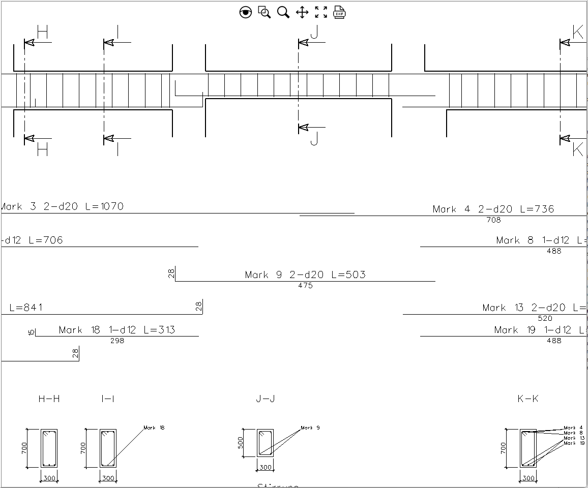 VIS - Armaduras Vigas 
